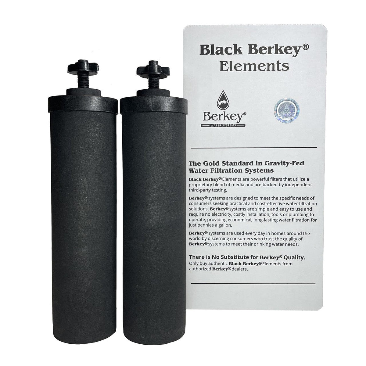 berkey éléments de filtration Berkey - Black Berkey - cartouche filtration - Ref BB9-2 Berkey