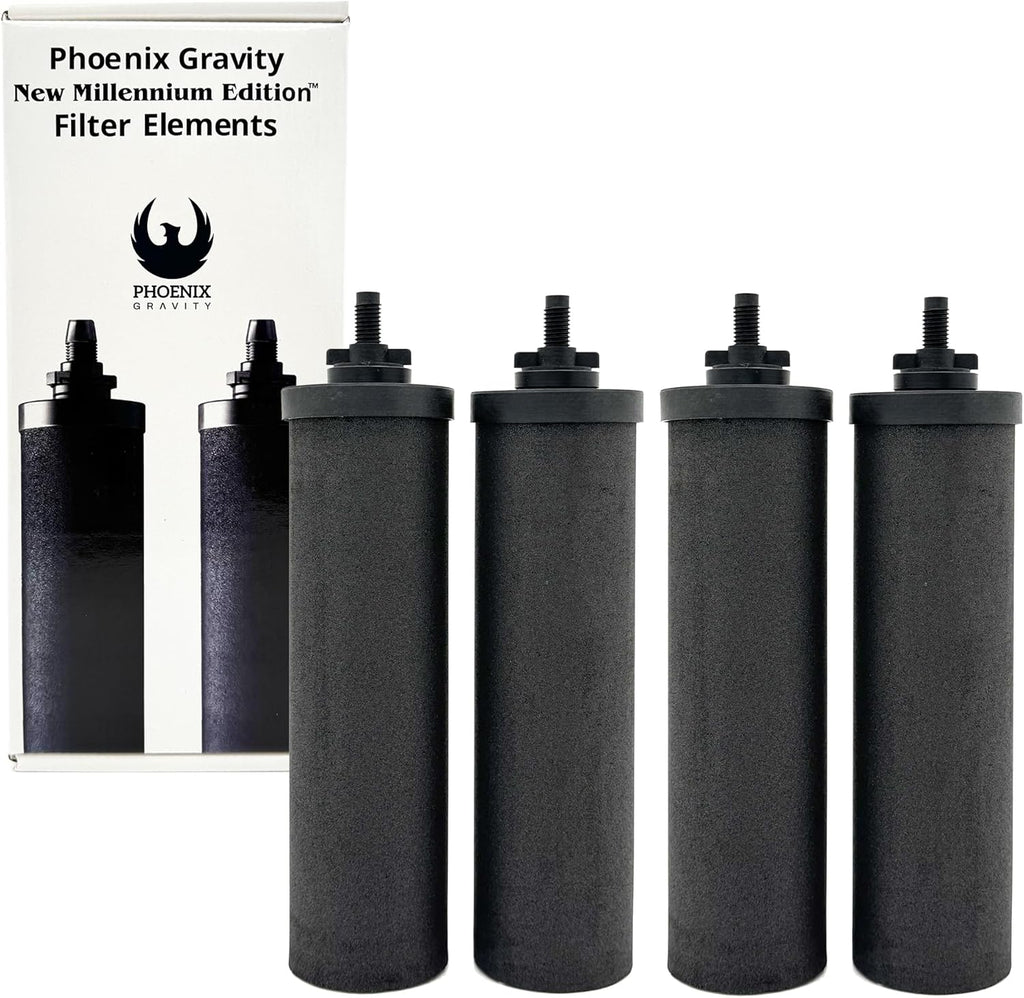 Carbon filters phoenix Berkey Phoenix Gravity New Millennium Edition™ 4 Filters Elements Berkey