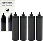 Carbon filters phoenix Berkey Phoenix Gravity New Millennium Edition™ 4 Filters Elements Berkey