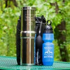 Berkey-Filtrationsbrunnen GO Berkey® 0,95 Liter – eine Ansaugpumpe – eine Filterflasche, eine Berkey-Reisetasche
