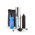 Berkey-Filtrationsbrunnen GO Berkey® 0,95 Liter – eine Ansaugpumpe – eine Filterflasche, eine Berkey-Reisetasche
