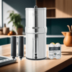 Fontana di filtrazione Berkey Royal Berkey® 12,3 litri - 2 filtri Berkey® neri - Rif. RB4X2-BB Berkey