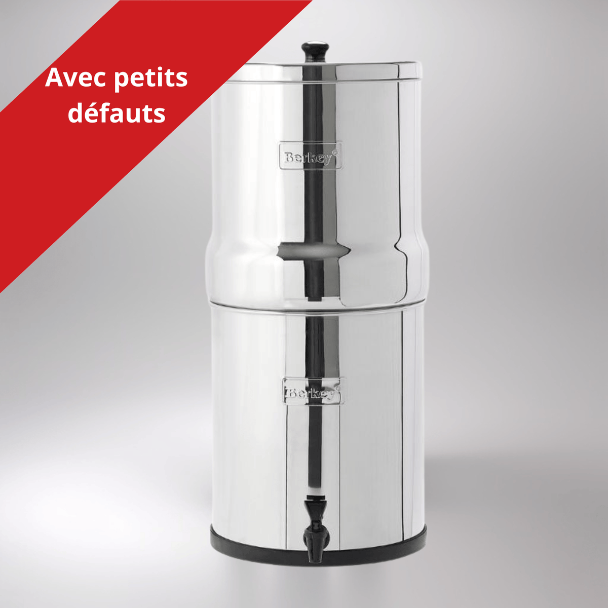 Fontaine berkey filtration Royal Berkey® 12.3 litres - 2 filtres Black Berkey® - défauts esthétiques Berkey