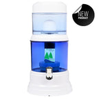 Fuente de agua Eva Fontaine EVA - boe - depósito inferior de cristal, 12 litros - con sistema magnético EVA UNITED LTD