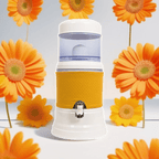 Eva protective covers Plastic lower tray cover - glass - Eva fountain 12 liters - color - yellow EVA UNITED LTD