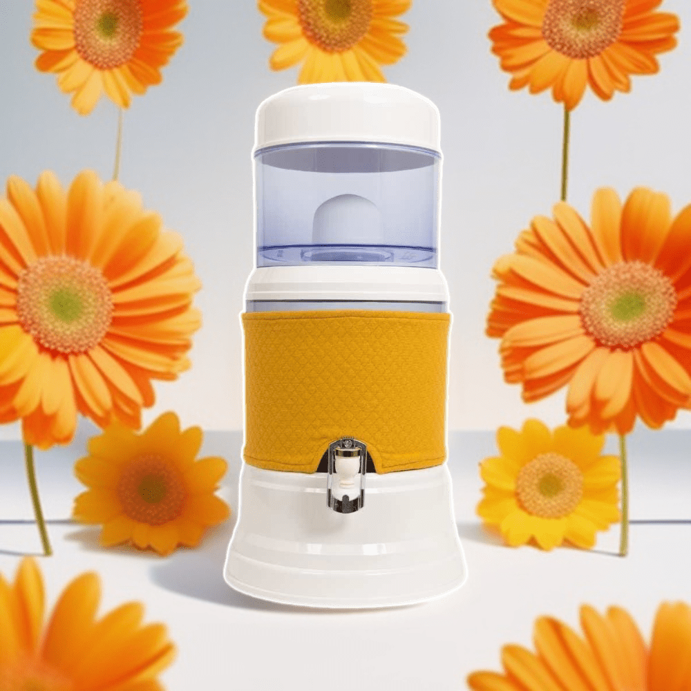 Eva protective covers Plastic lower tray cover - glass - Eva fountain 12 liters - color - yellow EVA UNITED LTD