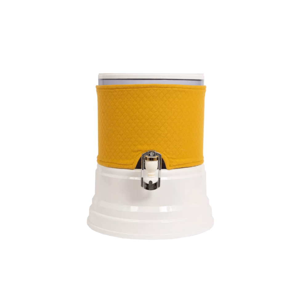 Housses de protection Eva Housse bac inférieur plastique - verre - Fontaine Eva 12 litres - coloris Gris clair - jaune EVA UNITED LTD