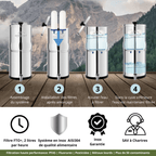 fontaine monderma Monderma Big 8.5L - purificateur d'eau Coldstream FTO+, inclus robinet inox FBA Monderma waterfilters