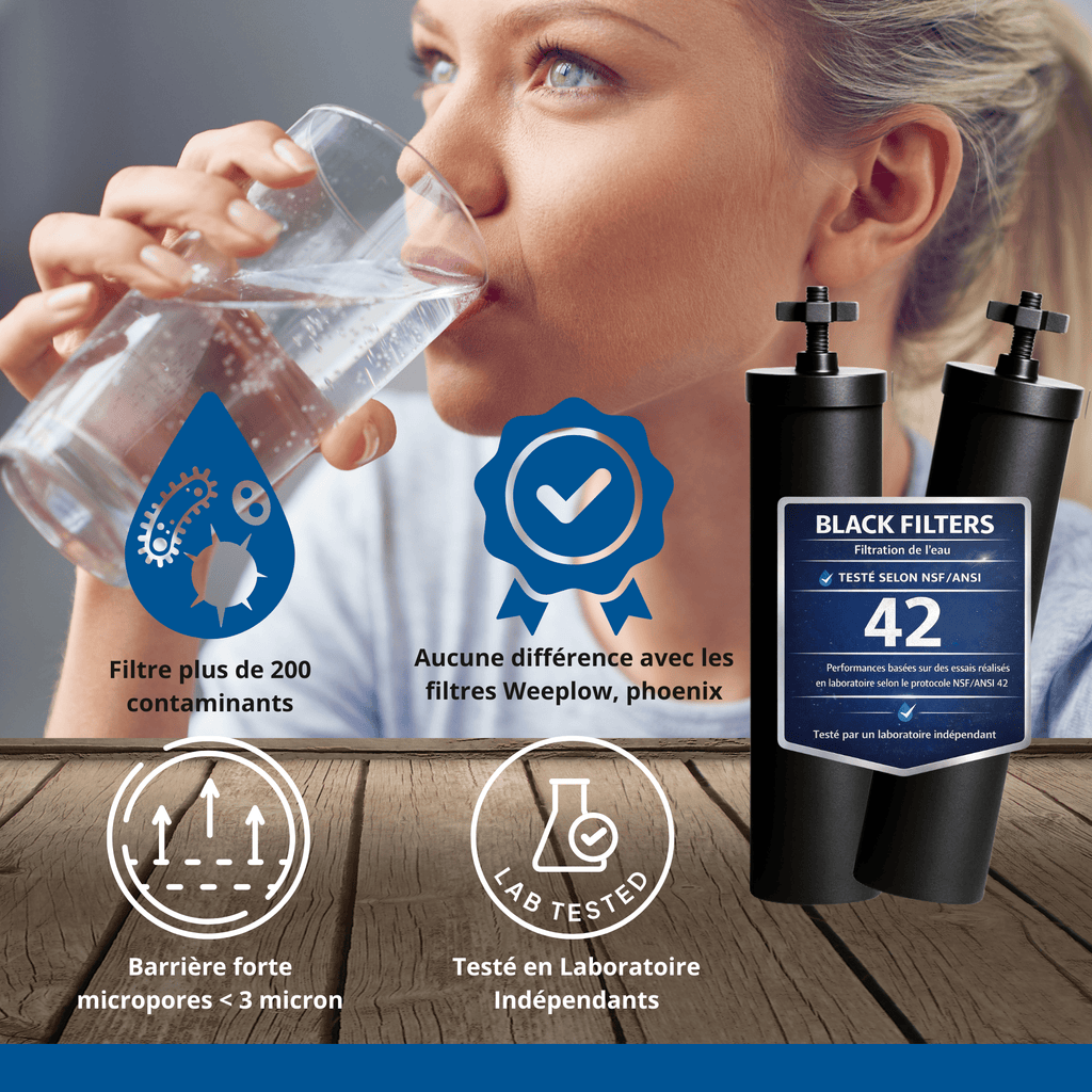 fontaine monderma Monderma Big 8.5L - purificateur d'eau - inclus 2 Black filters, robinet 100% inox Monderma waterfilters