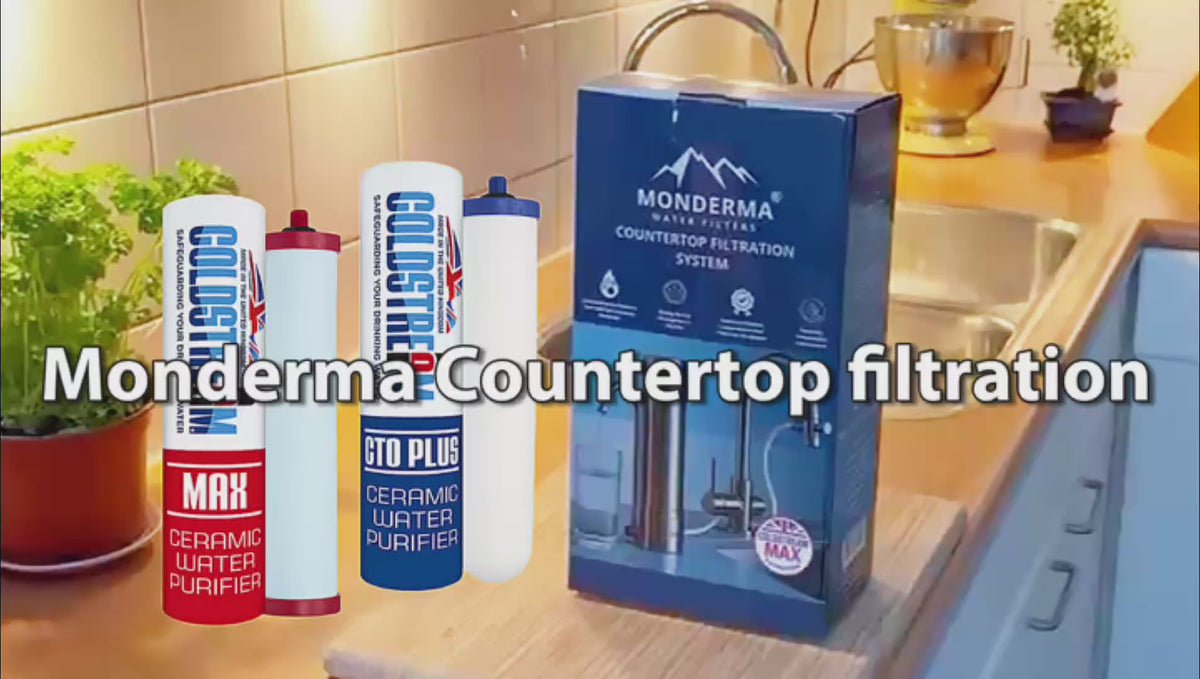 Cartouche Purificateur d'eau Max CF1075W – pour système sur évier MONDERMA