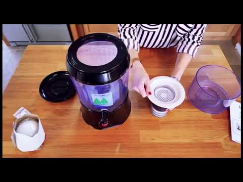 EVA bep fountain - black - 12 liters - with magnetic system