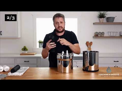 Tutoriel d'installation et d'utilisation du purificateur Berkey
