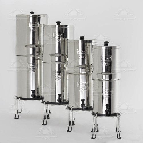 Accessoires Berkey Berkey® Base de rehaussement inox Impériale et Crown berkey - ref xlrgbase Berkey