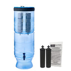 Berkey Fuente de filtración Berkey® Light™ 10,4 litros - 2 filtros BERKEY® NEGRO - Ref BL4X2-BB Berkey