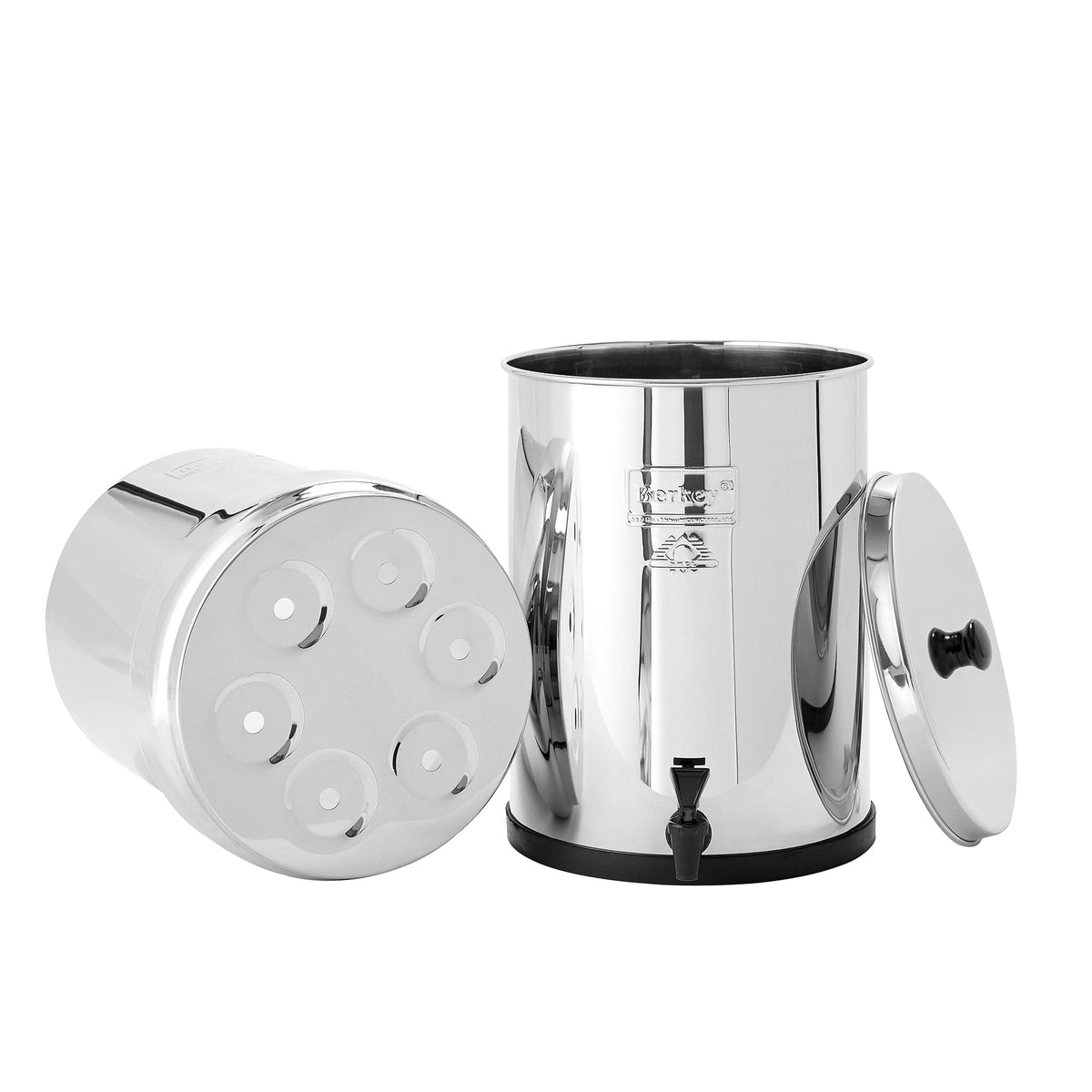 Berkey Imperial Berkey® filtration fountain 17 liters - 2 Black Berkey® filters - Ref IMP6X2-BB Berkey